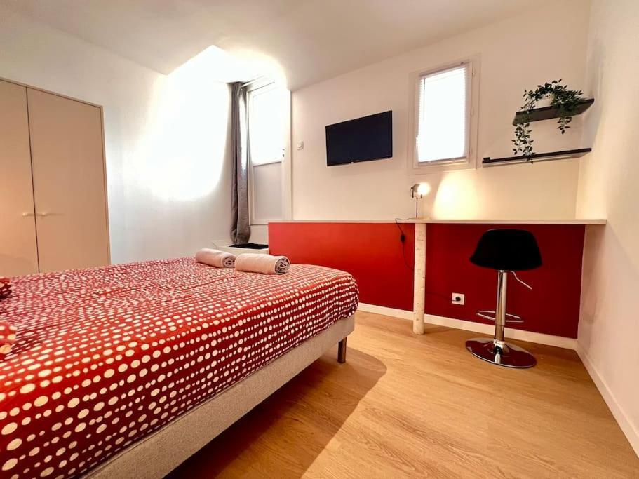 Maison La Feuilleraie N3-Standingmaison-Wifi-Proche Centre Ville-Property Rental Nm ฟอนทีเนย์-เลอ-คอมต์ ภายนอก รูปภาพ